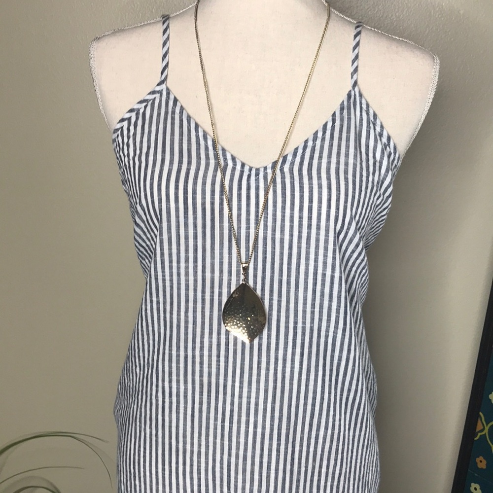 Raviya Striped Swim Suit Cover Up Size Medium